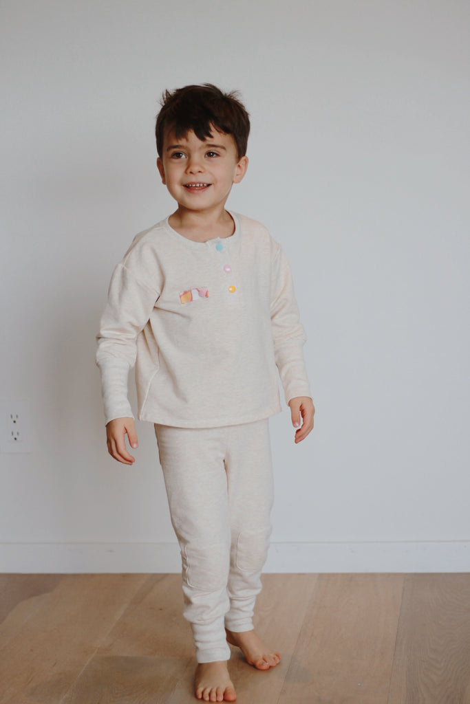 Up-Down Pant in Almond